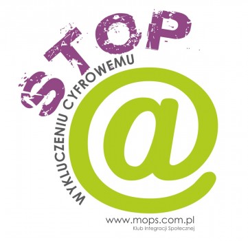 Logo projektu STOP wykluczeniu cyfrowemu
