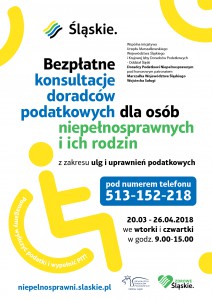 Akcja Doradców Podatkowych dla osób Niepełnosprawnych w 2018 roku